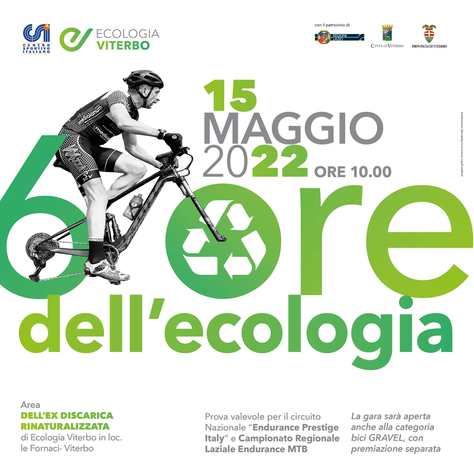 6 ore dell’ecologia 2022 – 15 maggio
